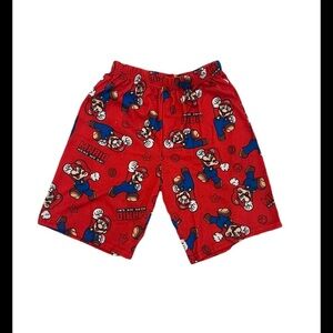 Little Boys Size XS 4/5 Mario Sleep Shorts (0689)‎